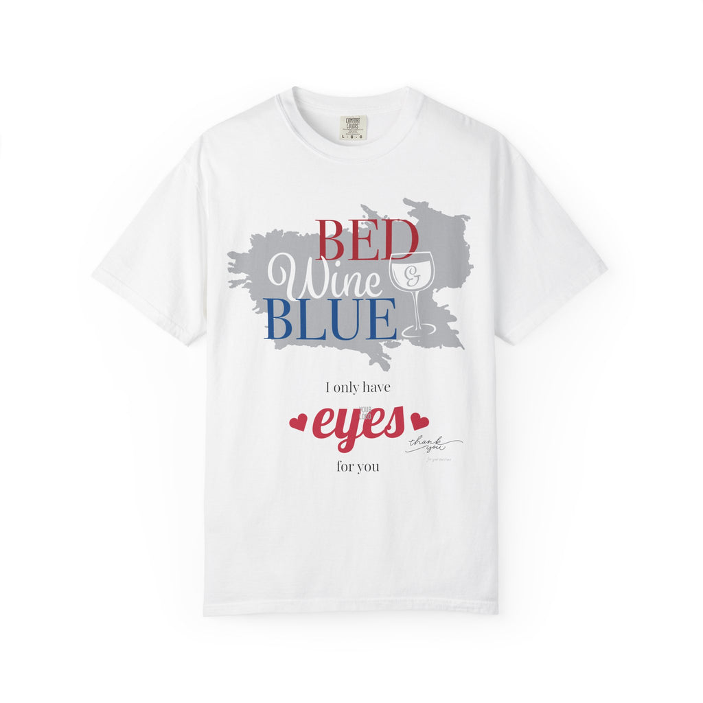 Romantic Couple T-Shirt, Wine Lover Gift, Cute Date Night Tee, Anniversary Celebration Shirt, Fun Casual Wear